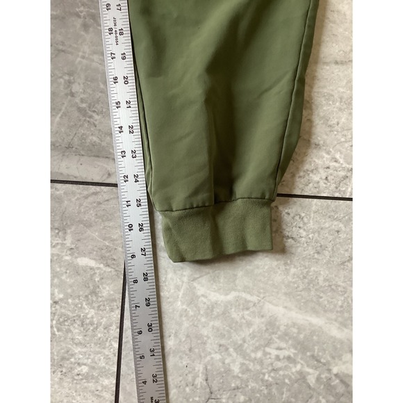 FIGS Zamora Jogger Scrub Pants Olive Green Red Drawstring Women XXL W20SW2020 - Picture 4 of 8